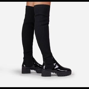 EGO Official thigh high boots